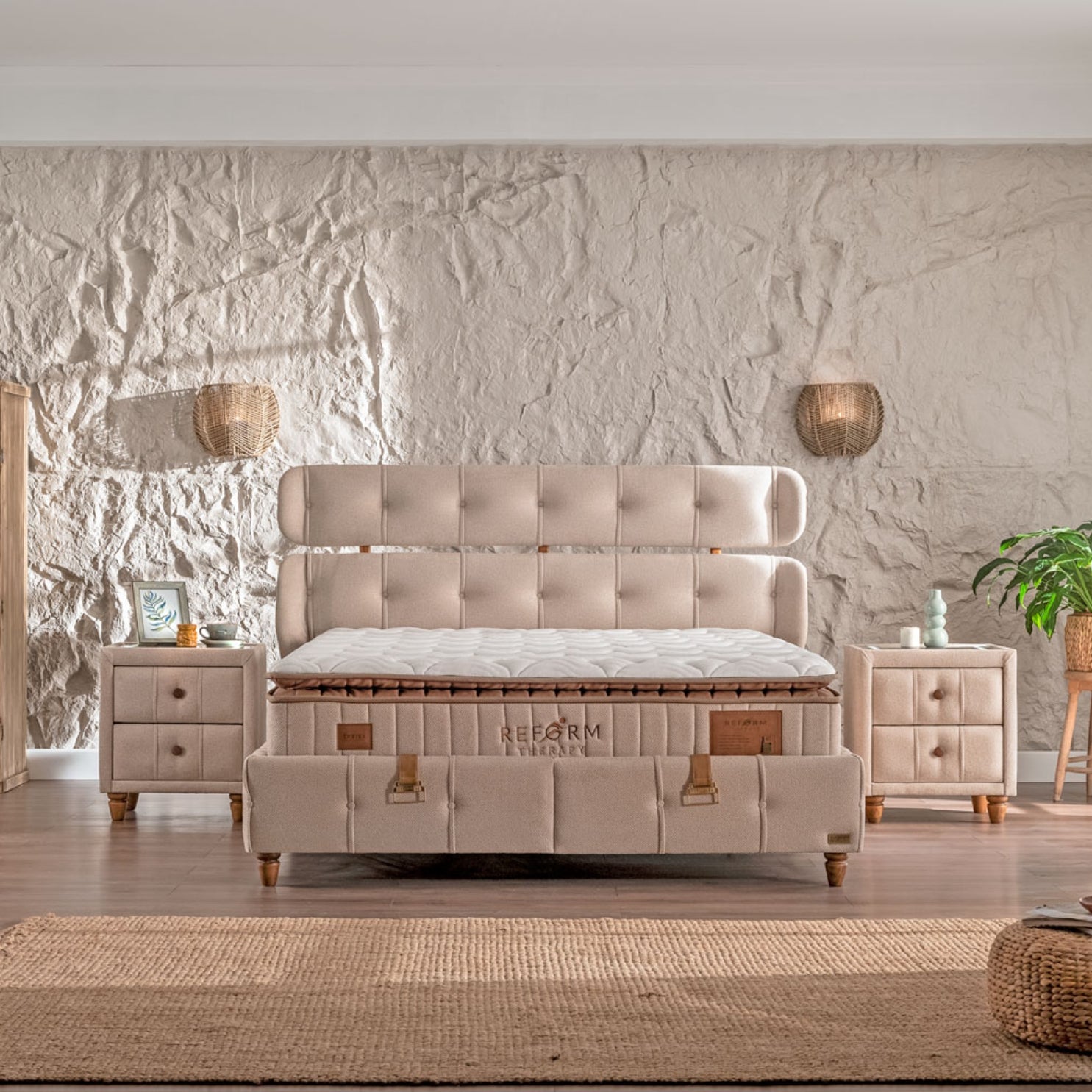 Сет от база, табла и матрак Reform therapy - Modern Furniture