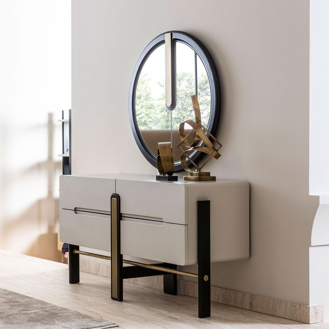 Тоалетка с огледало Bergama - Modern Furniture