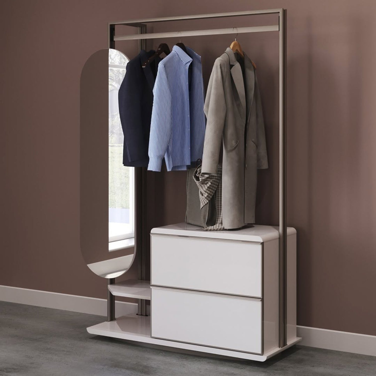 Закачалка с огледало  Pamukkale - Modern Furniture