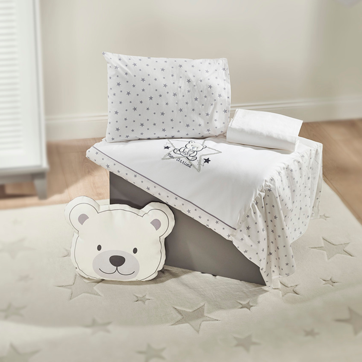 Спален комплект Sofy Grey - Modern Furniture