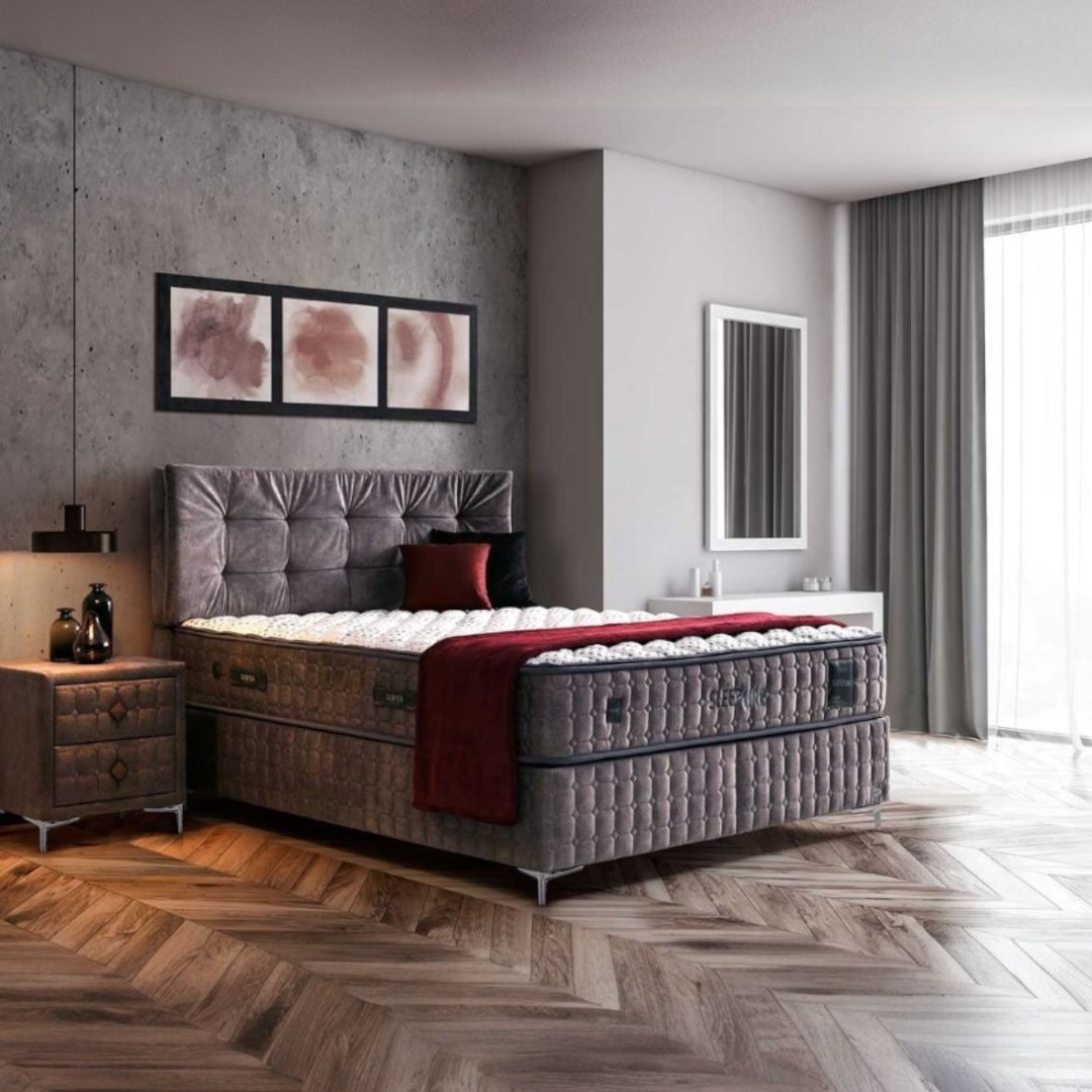 Сет база, табла и матрак Sleepure - Modern Furniture