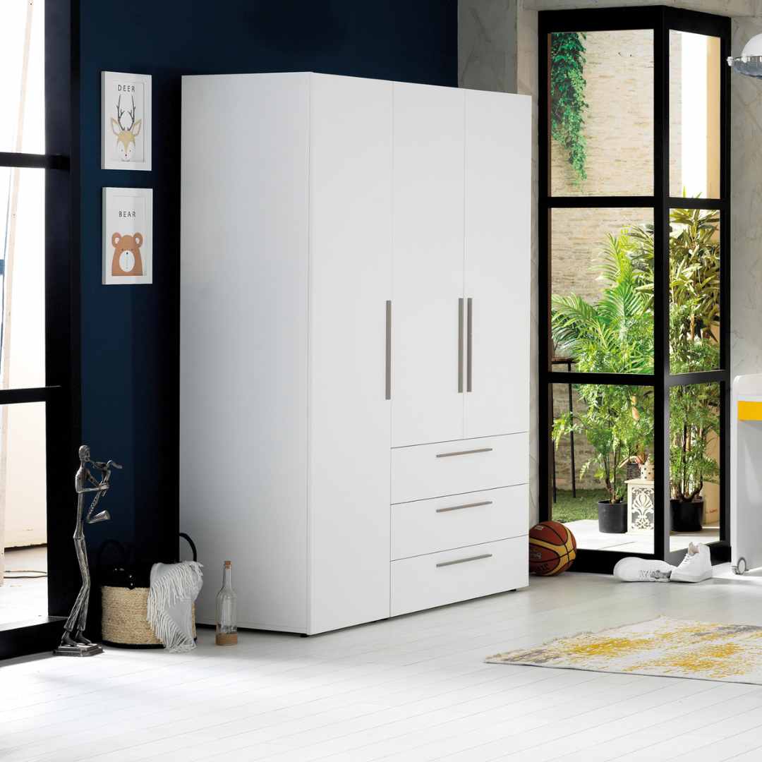 Детски еднокрилен гардероб Neo - Almila-Sofia