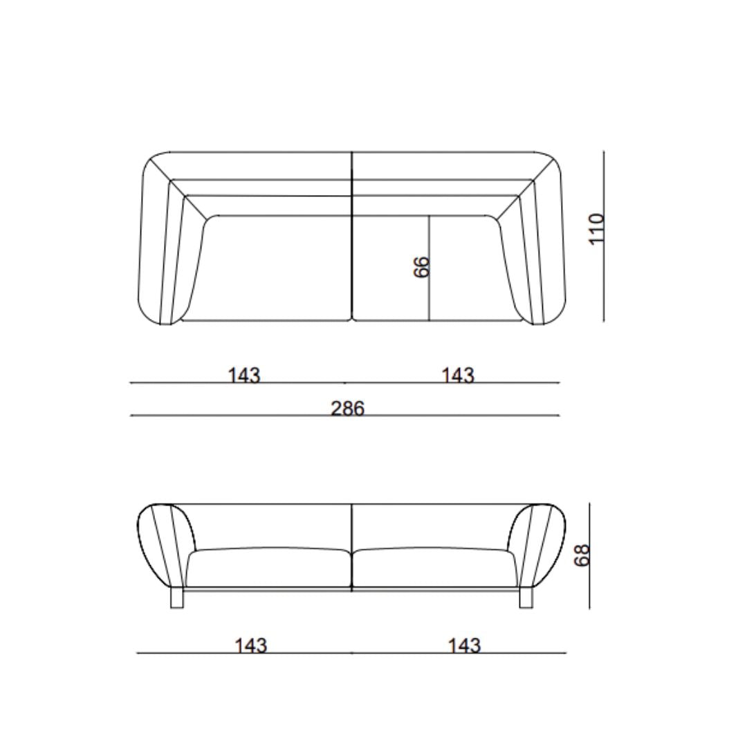 Прав диван Venedik