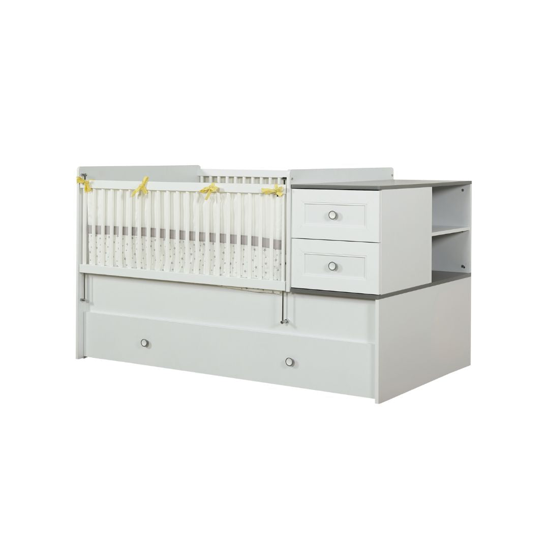 Трансформираща бебешка кошара Mia  (80x180см) - Modern Furniture