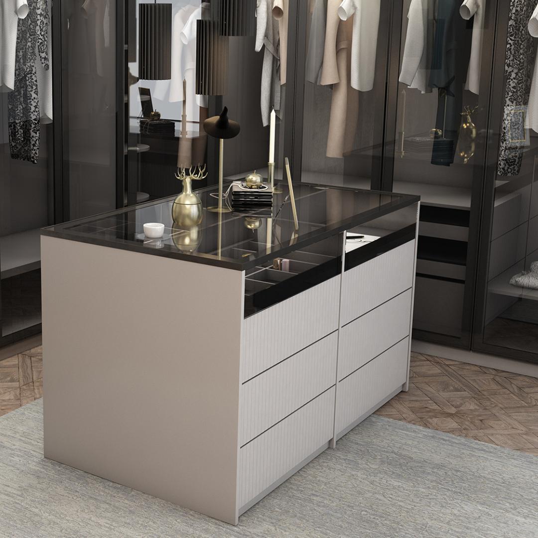 Двоен скрин Defne - Modern Furniture