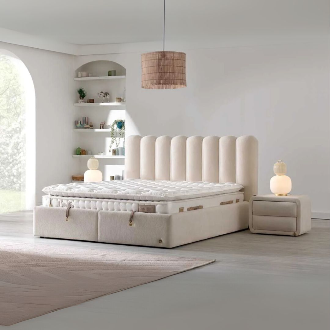 Сет база, табла и матрак Vanilla soft - Modern Furniture