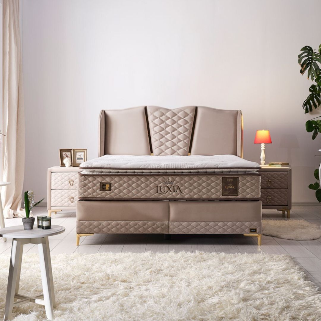 Сет база, табла и матрак Luxia - Modern Furniture