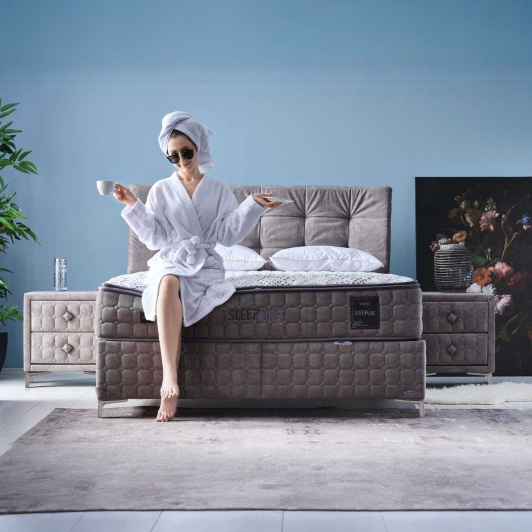 Сет база, табла и матрак Sleepure - Modern Furniture