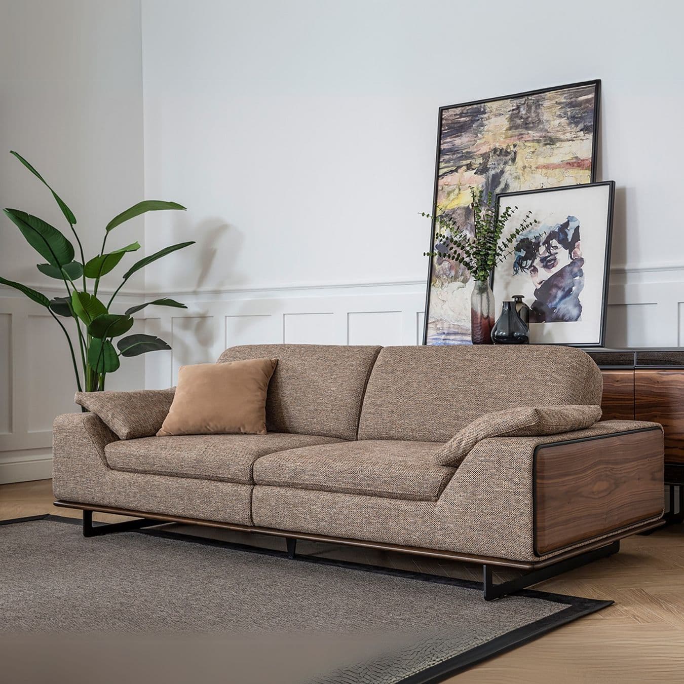 Прав диван Мozart S - Modern Furniture
