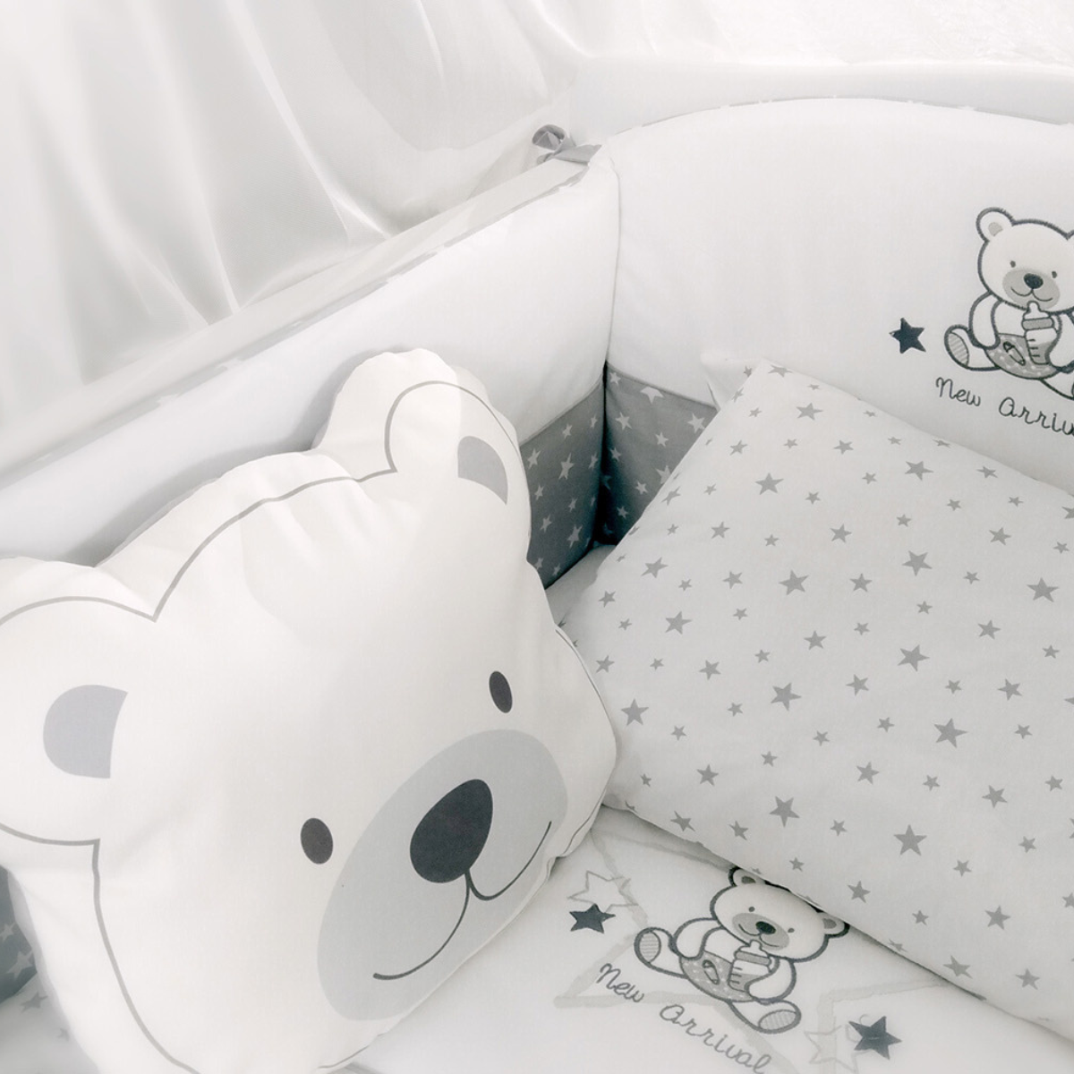 Спален комплект Sofy Grey - Modern Furniture