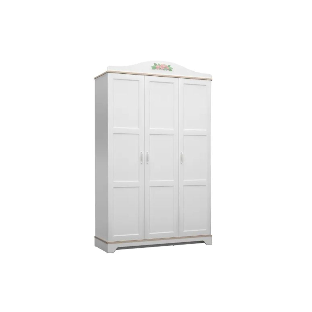 Трикрилен детски гардероб Bianca - Modern Furniture