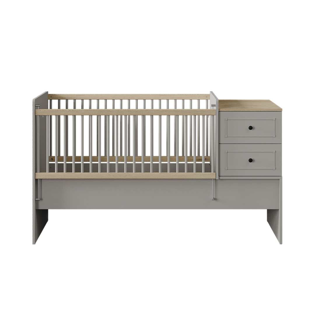 Трансформираща бебешка кошара Sento (80/180см) - Modern Furniture