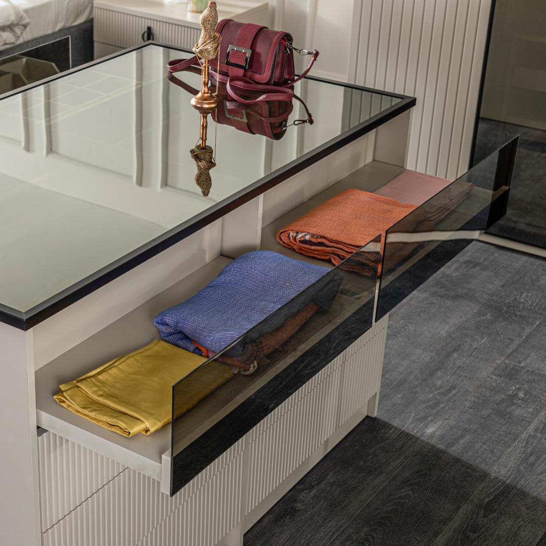 Двоен скрин Defne - Modern Furniture