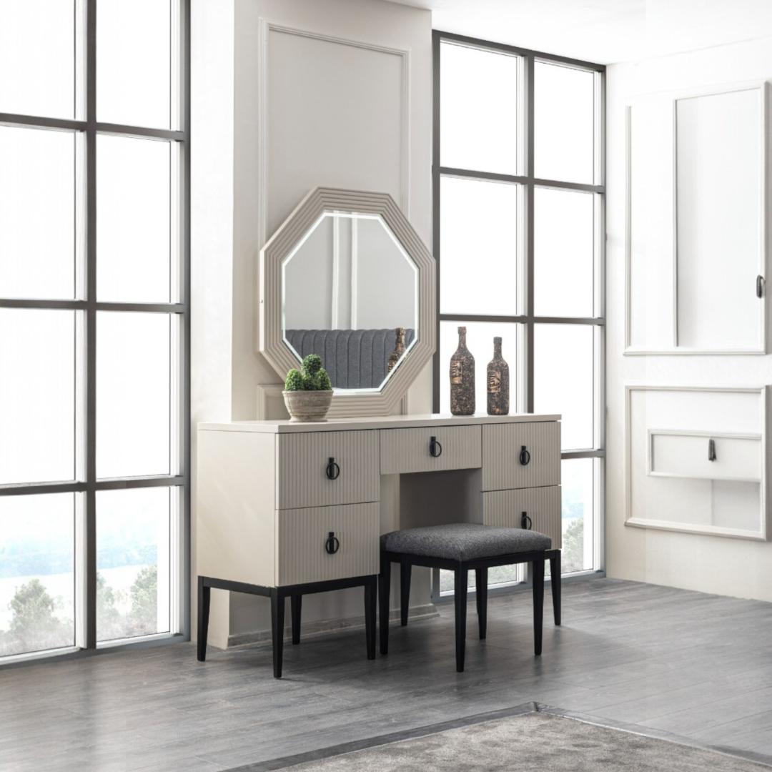Тоалетка с огледало Defne - Modern Furniture
