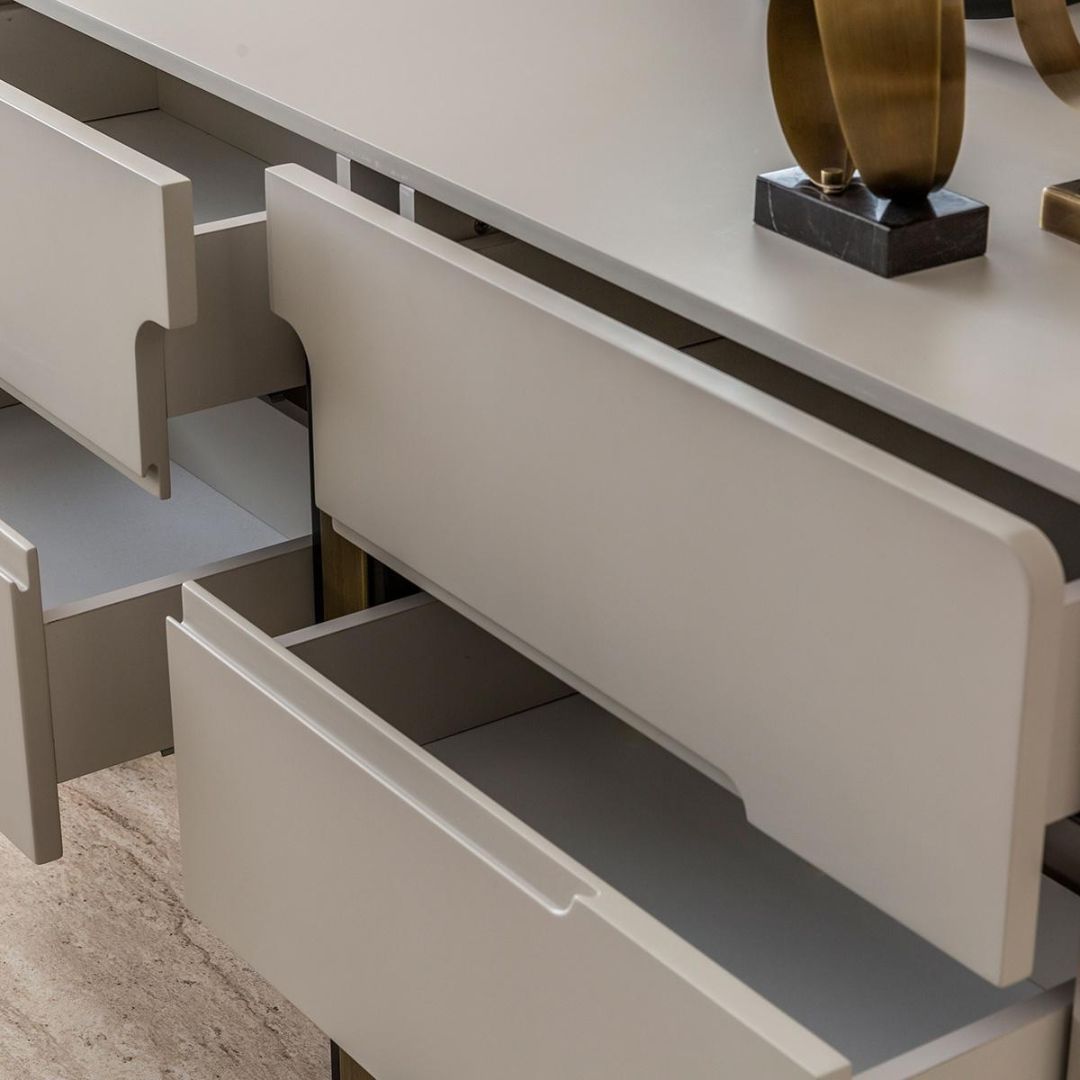 Тоалетка с огледало Bergama - Modern Furniture