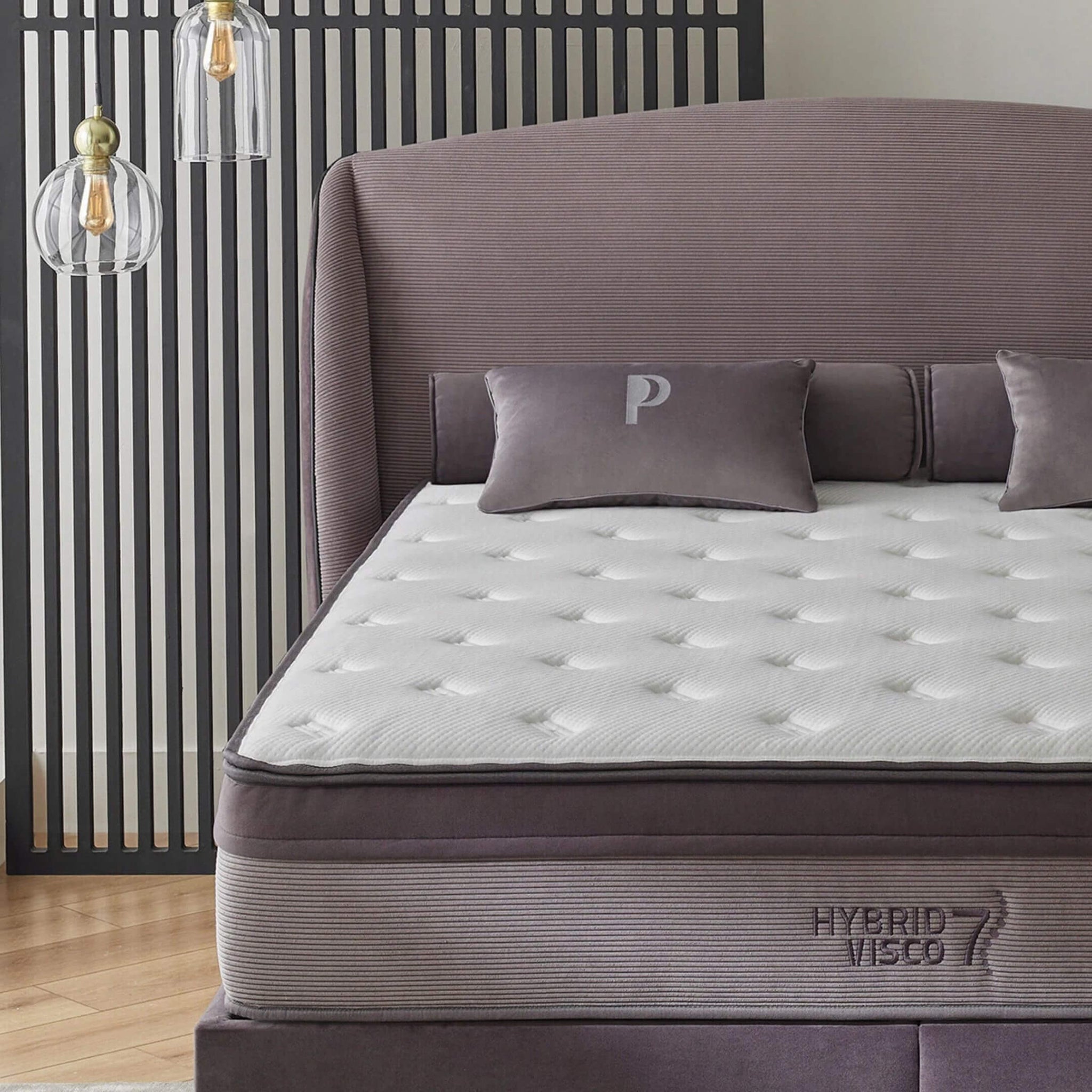 Легло Hybrid Visco – страничен изглед с видима ракла