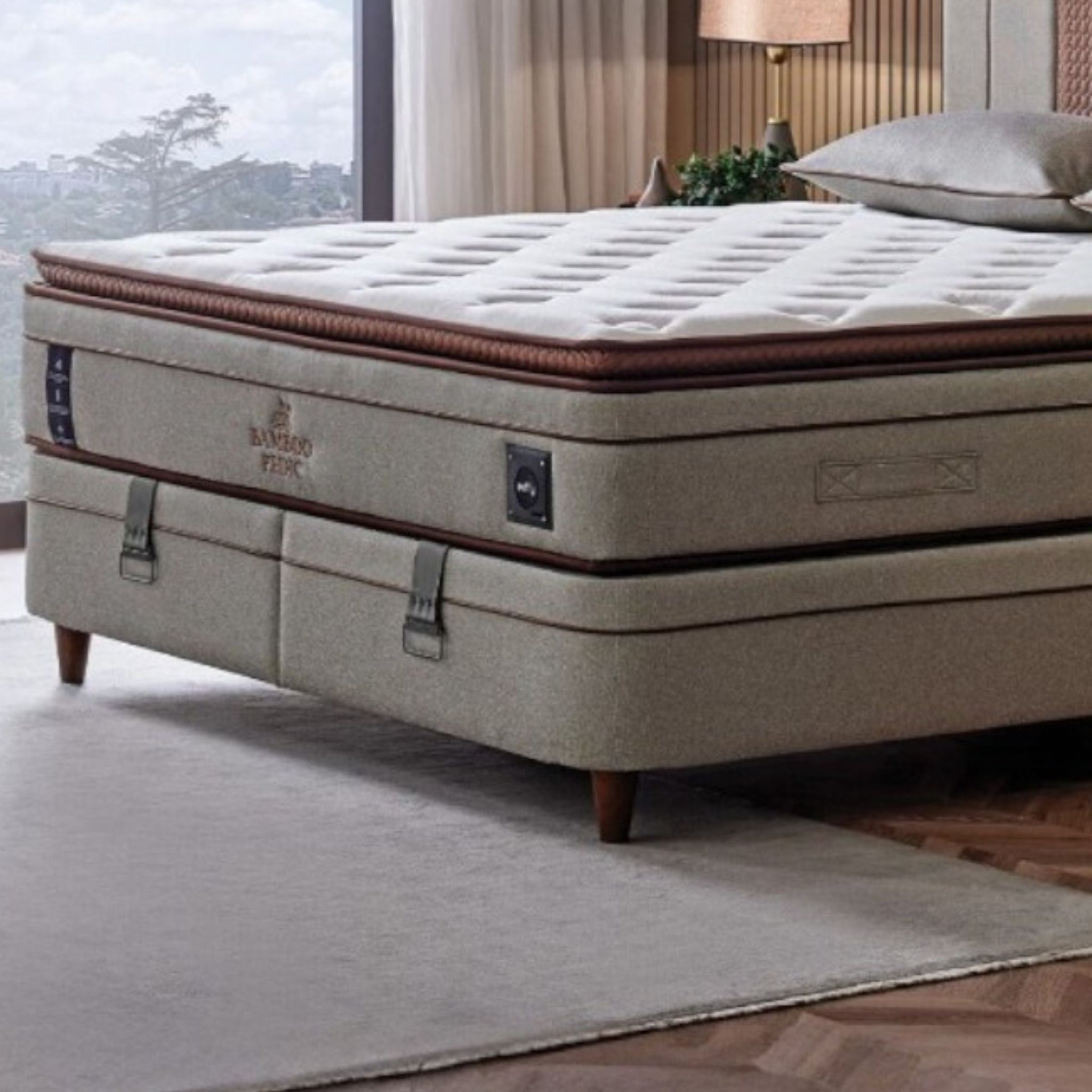 Легло с ракла и вградена подматрачна рамка – Bamboo Pedic