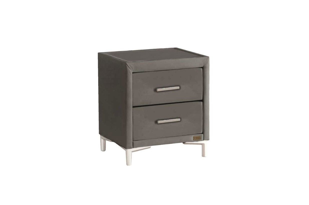 Нощно шкафче Flat glass - Modern Furniture