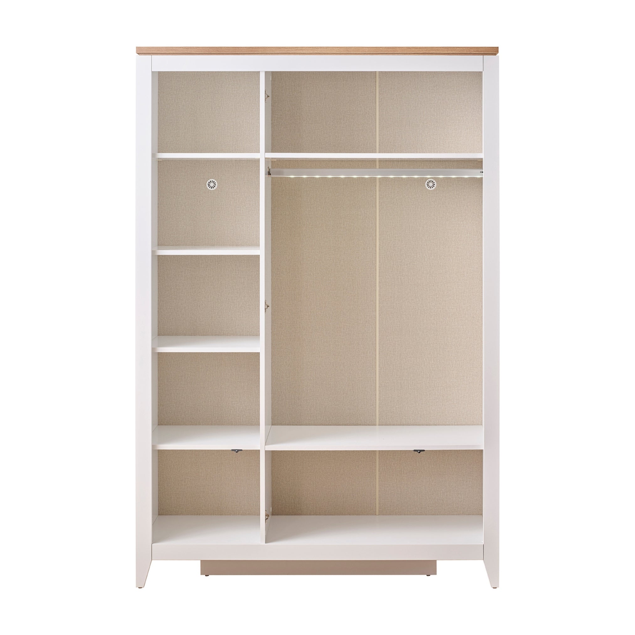 Трикрилен гардероб Lucia