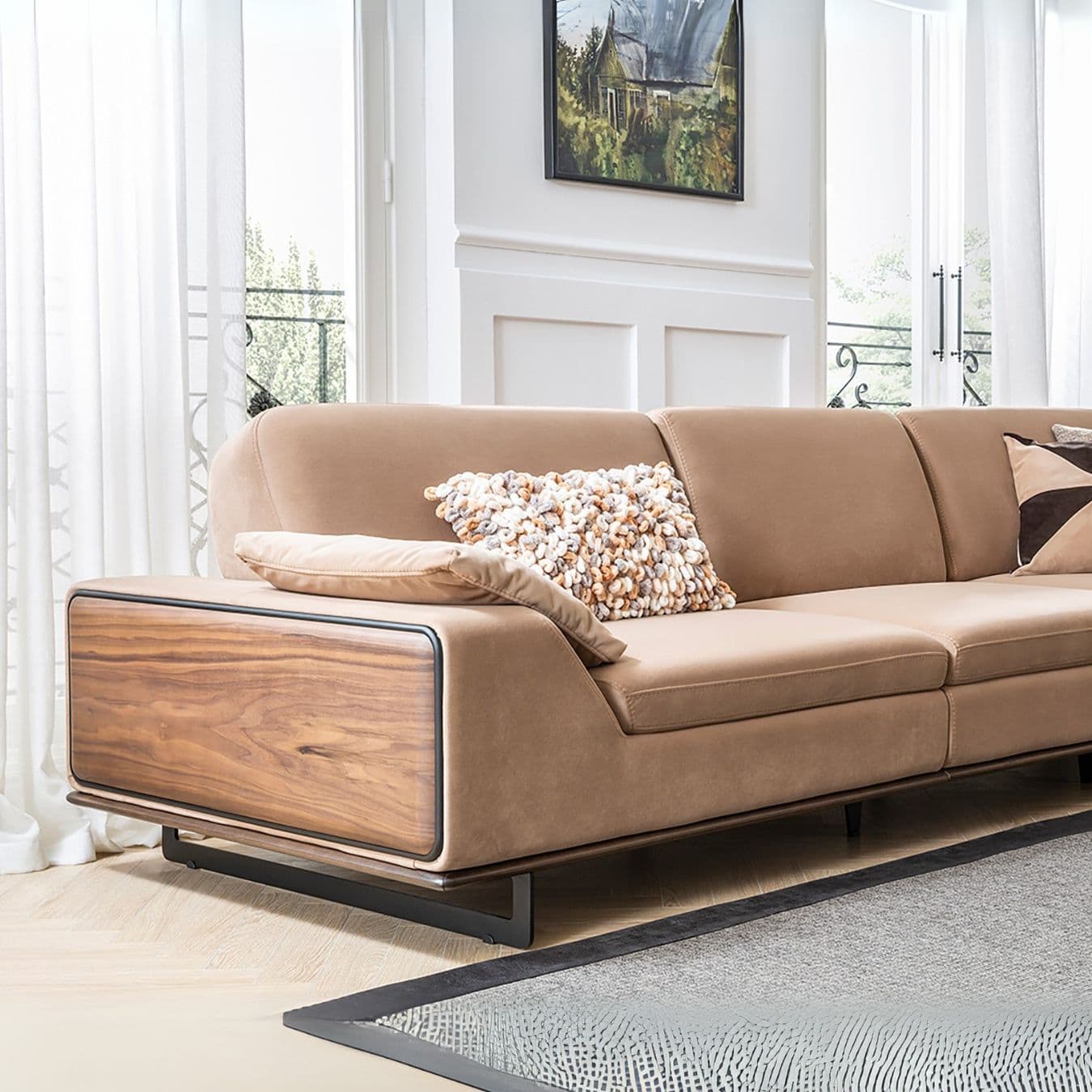Прав диван Мozart S - Modern Furniture
