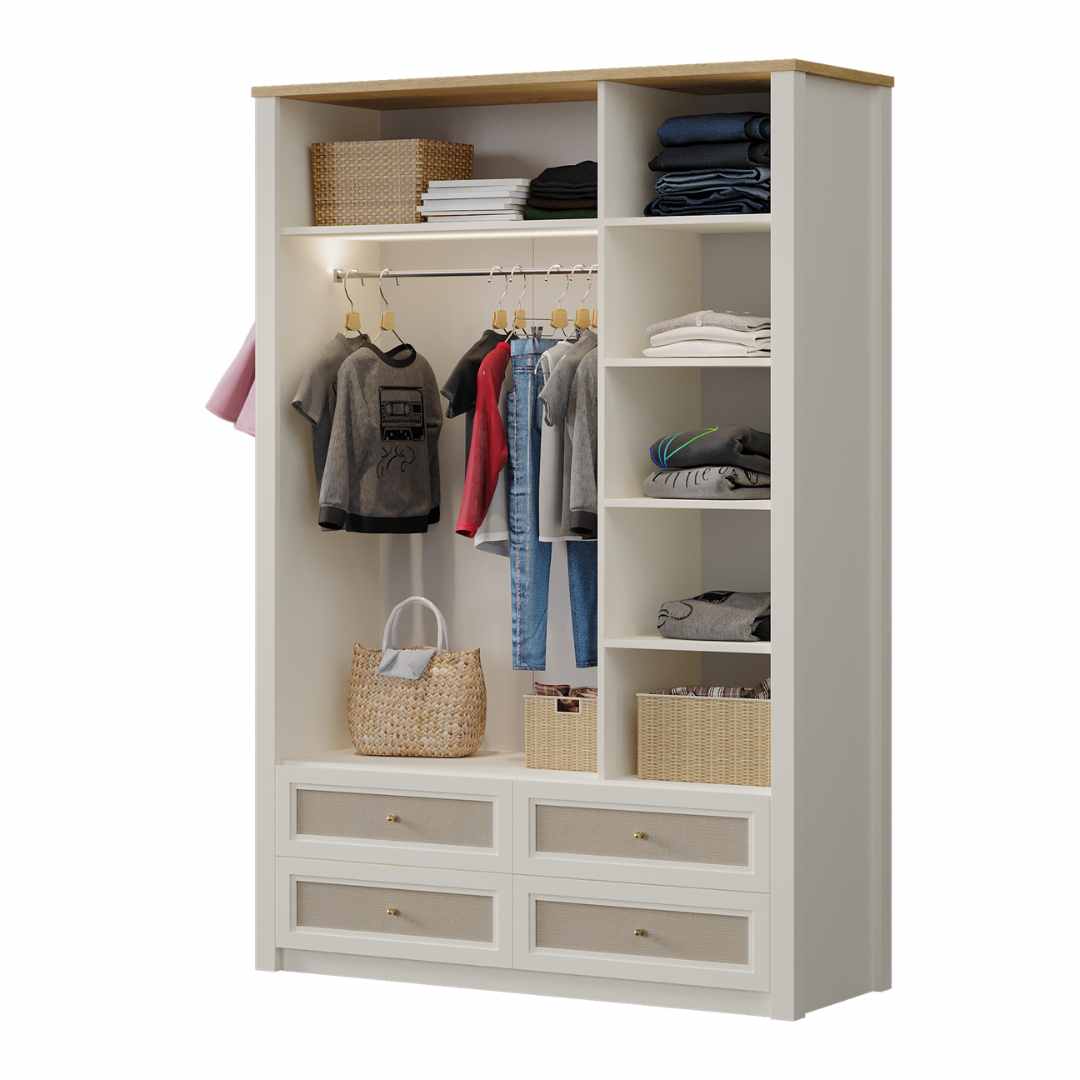 Трикрилен  детски гардероб Corso - Modern Furniture