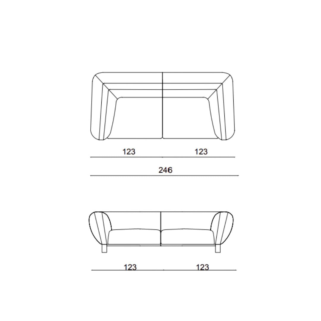 Прав диван Venedik