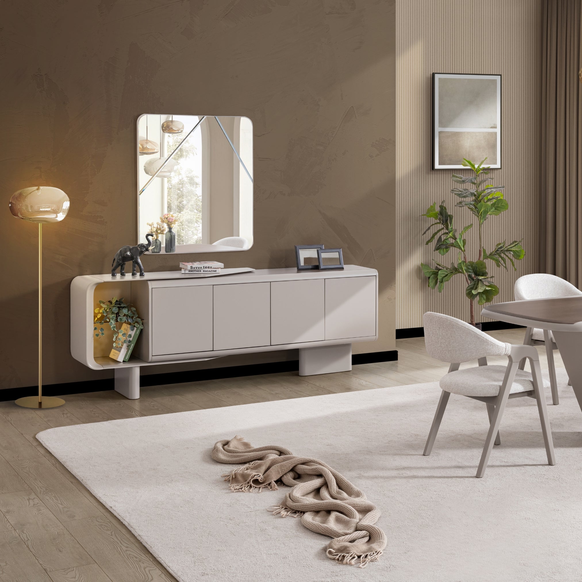 Бюфет с огледало Zen