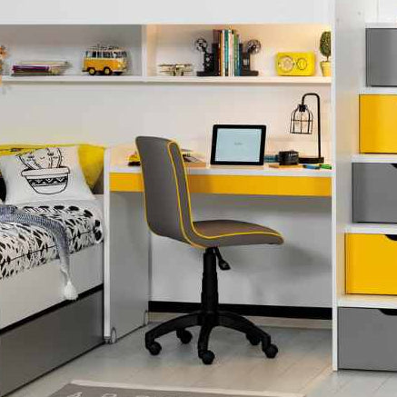 Ученическо малко бюро Neo Yellow - Almila-Sofia