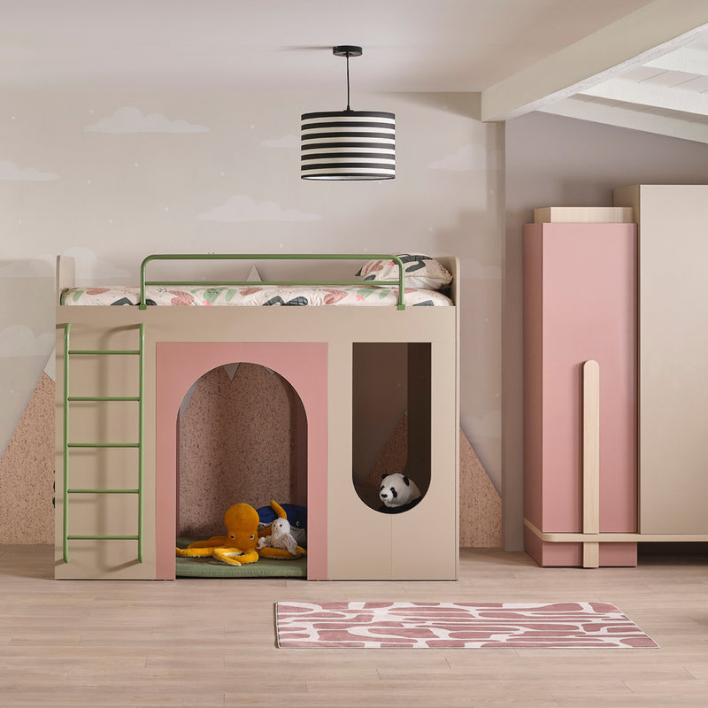 Детска стая с двуетажно легло Nordic