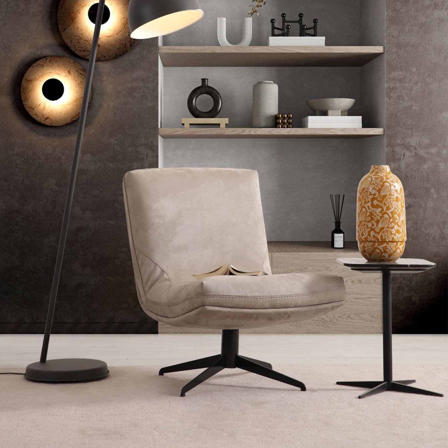 Прав диван с ел. ф-я сън Hermes - Modern Furniture