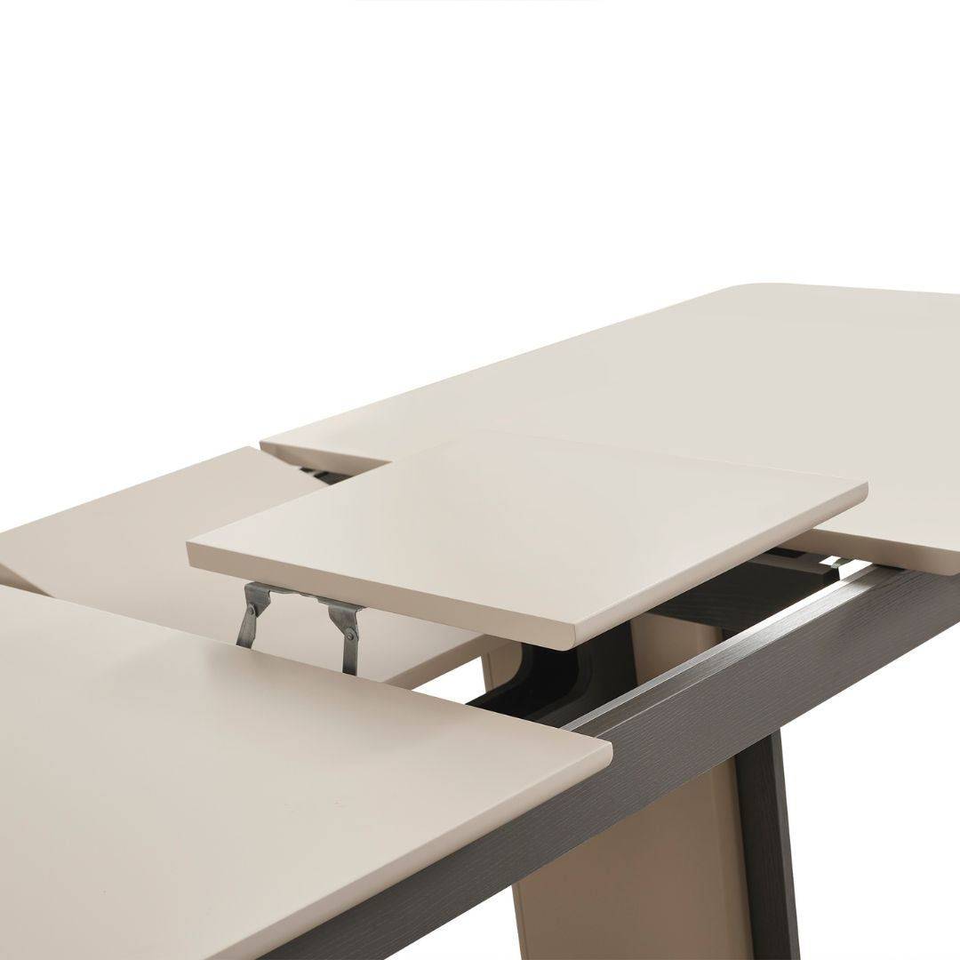 Трапезна маса Stella с размер 175/98/79 см – изглед отстрани.