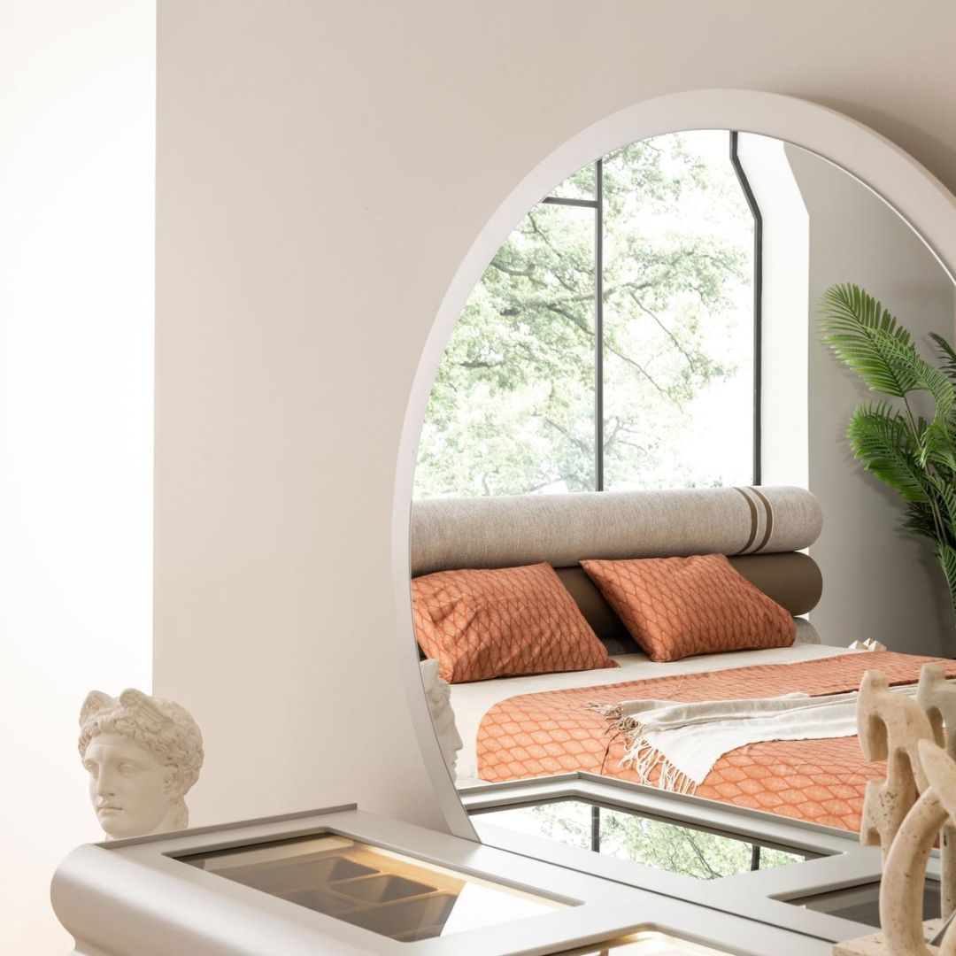 Тоалетка с огледало Milas - Modern Furniture
