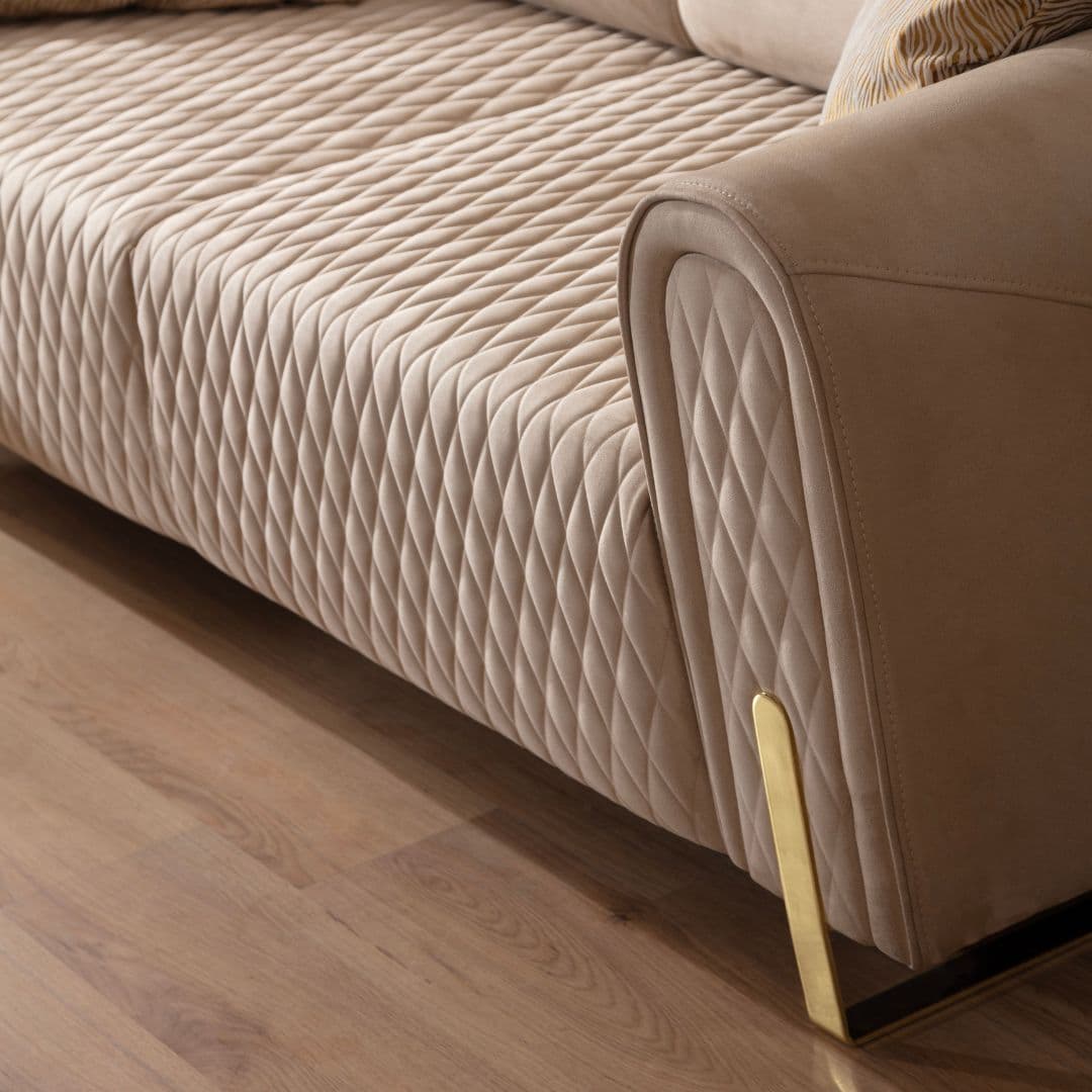 Прав диван с ел. ф-я сън Versace - Modern Furniture