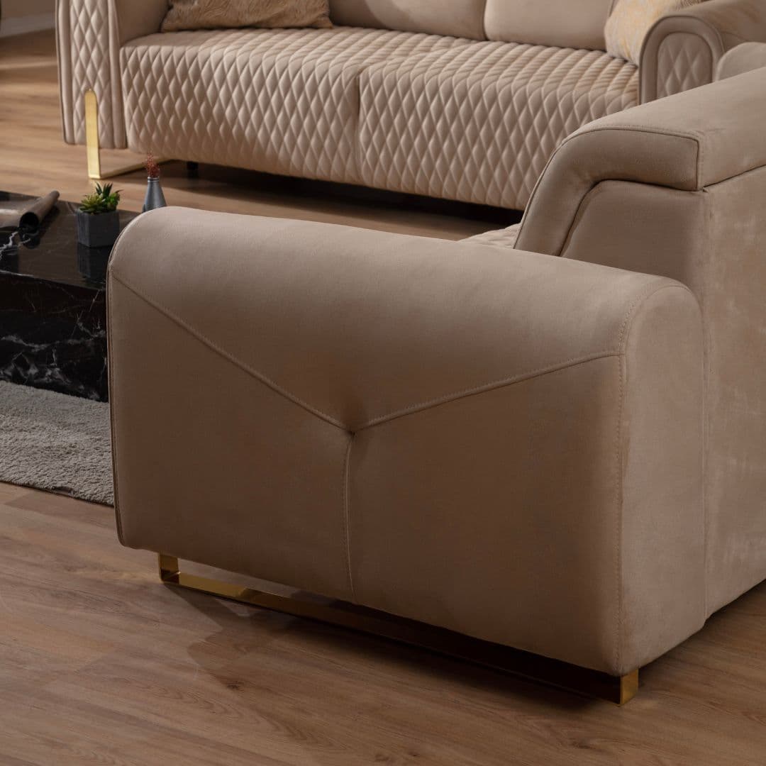 Прав диван с ел. ф-я сън Versace - Modern Furniture