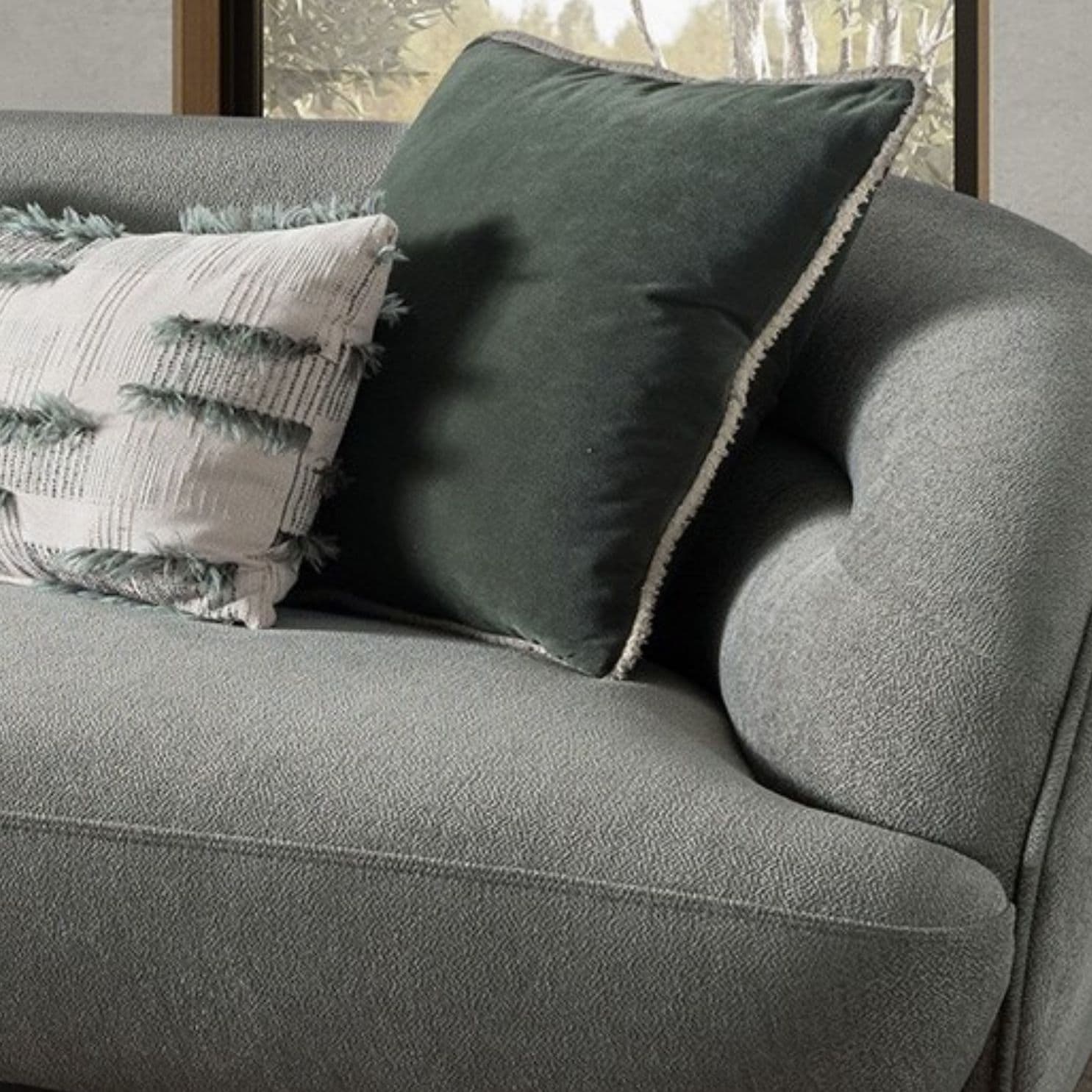 Прав диван Moon - Modern Furniture