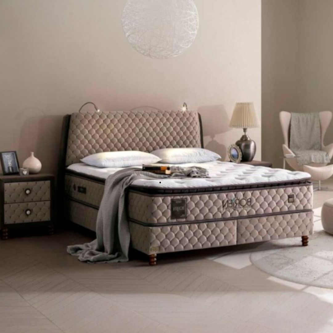Сет от база с ракла и табла + матрак  Borjen 160 и 180 - Modern Furniture