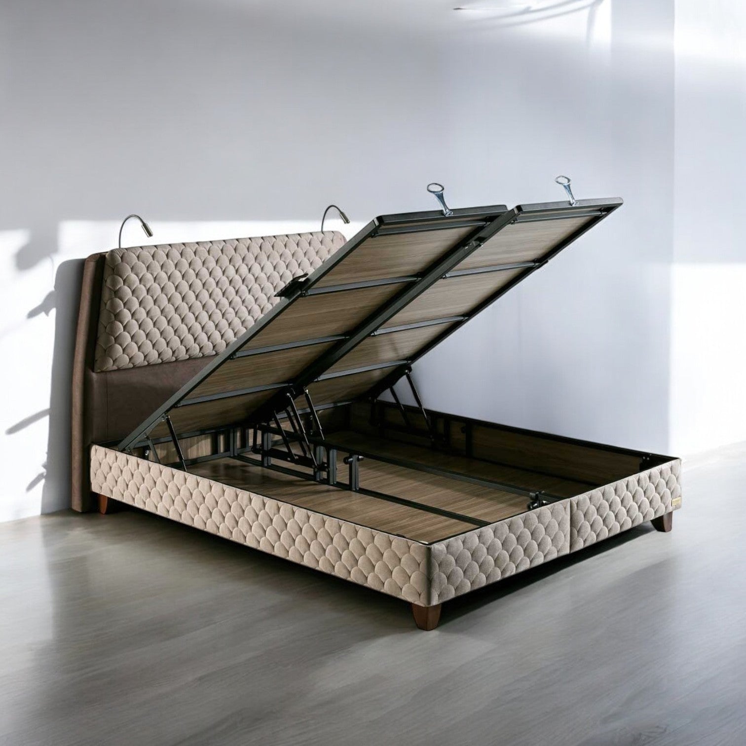 Сет от база с ракла и табла + матрак  Borjen 160 и 180 - Modern Furniture
