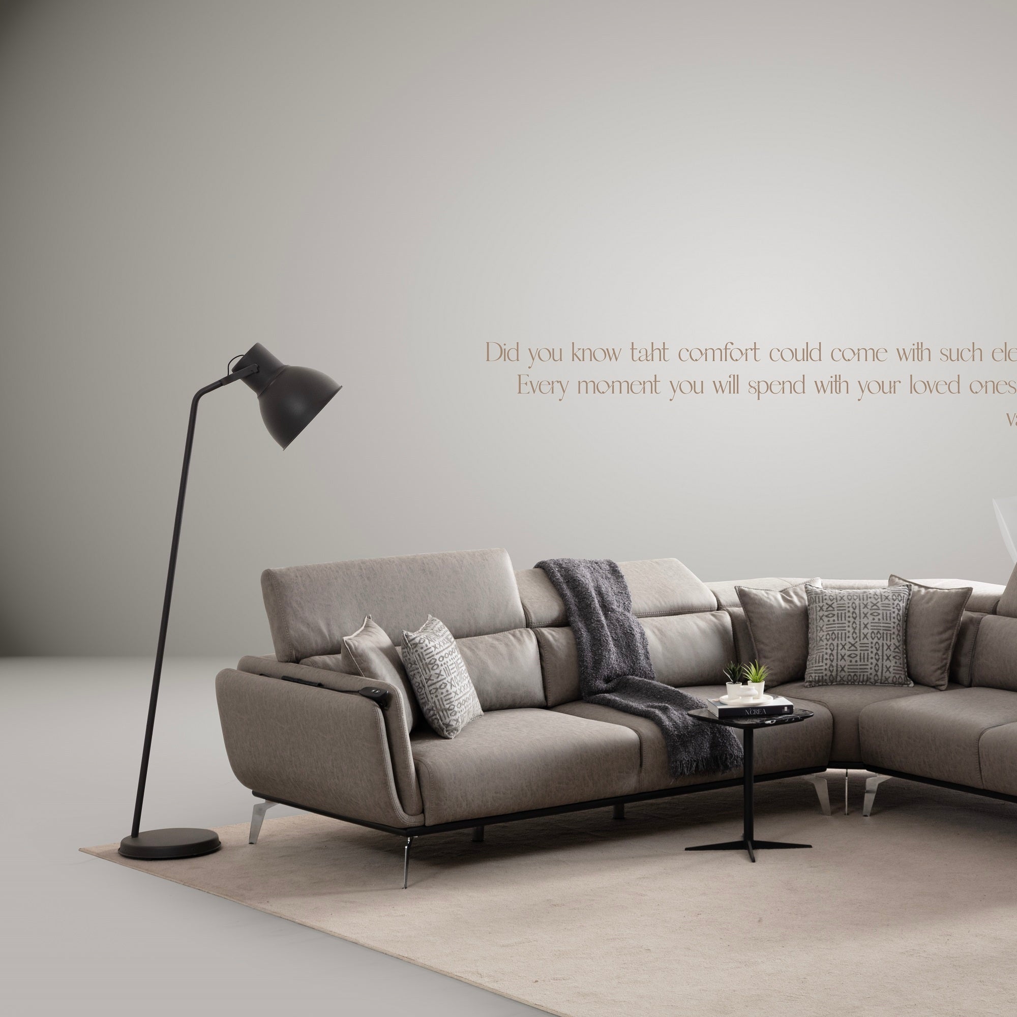 Ъглов диван Boss - Modern Furniture