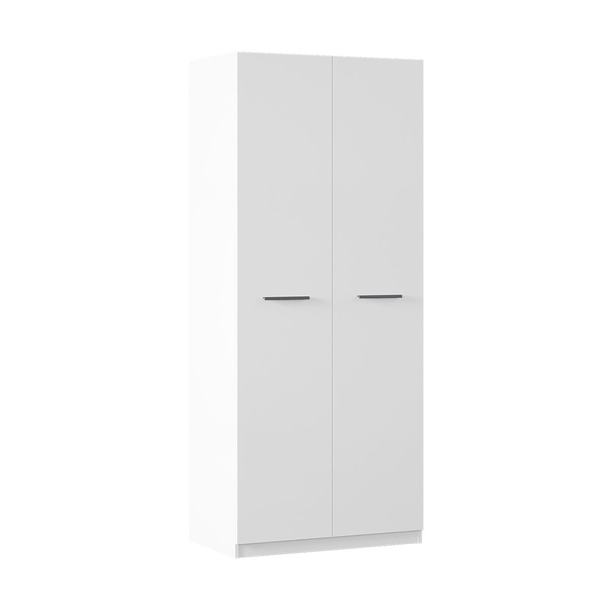 Двукрилна врата за гардероб PLUS  - бял - Modern Furniture