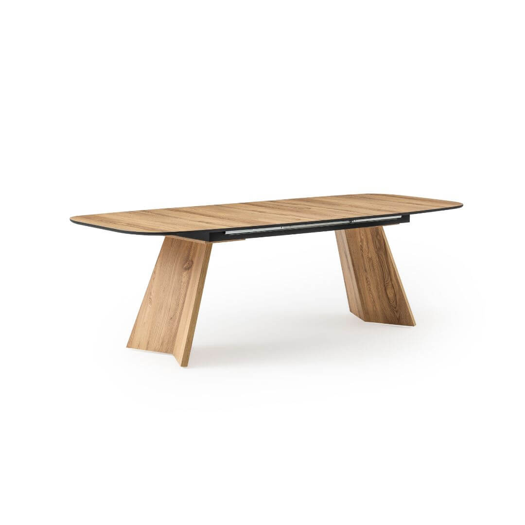 Образци с различни цветове и декоративни варианти за плота на маса Lipari, които помагат за избор на нюанс според интериора.