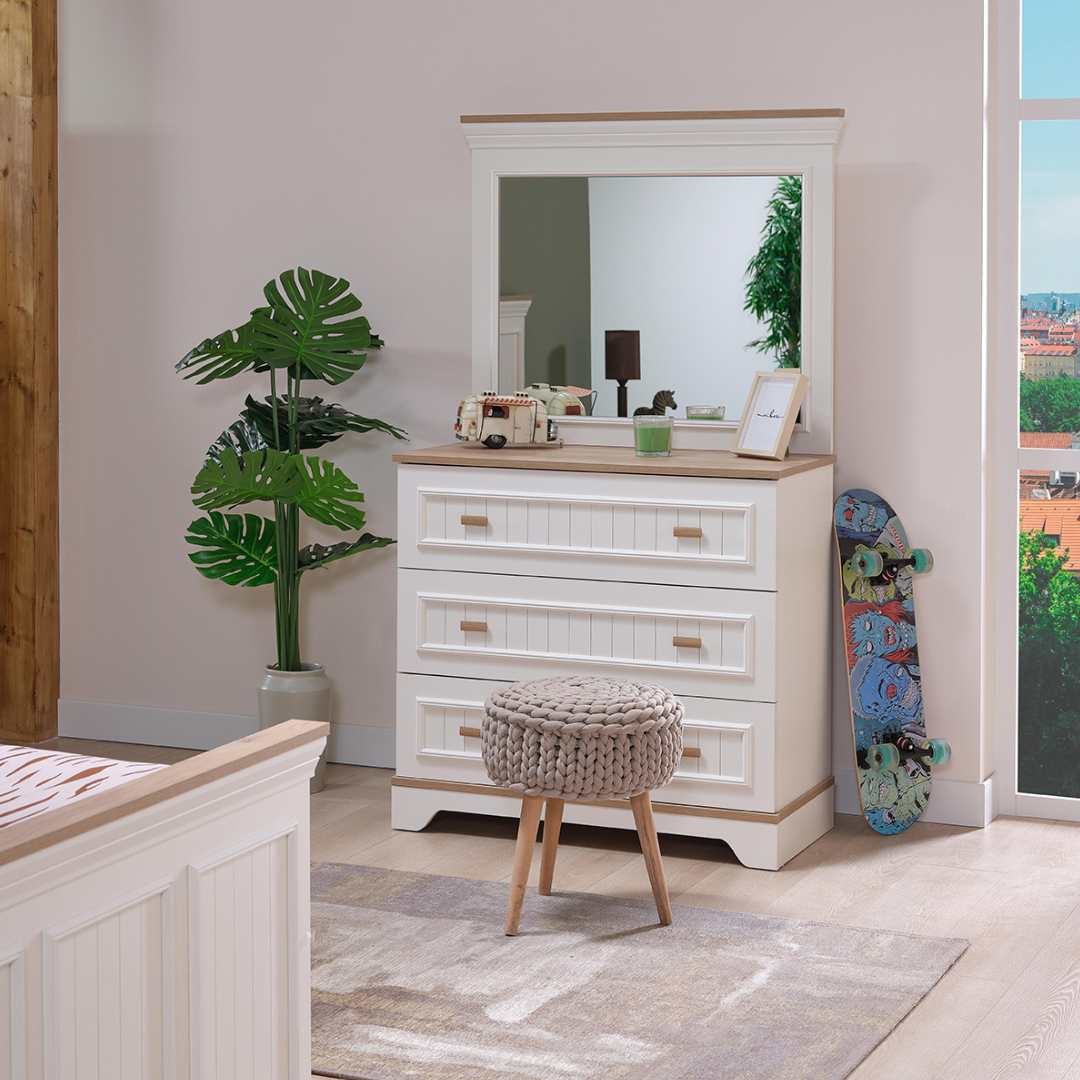 Огледало за скрин Monte – стилно и практично допълнение за всяка детска стая.