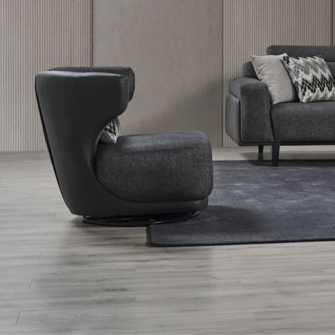 Фотьойл от серията Oslo – мек дизайн и стилен силует