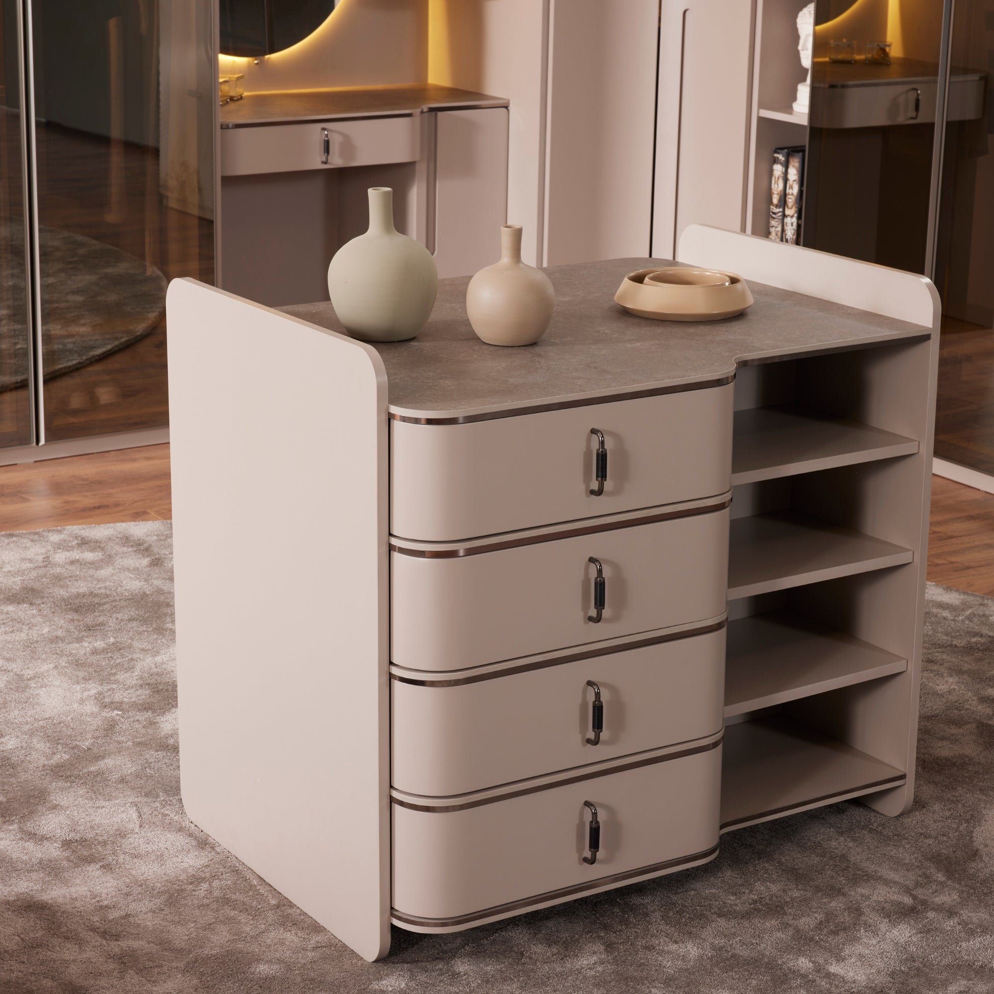 Двоен скрин Paris (остров)