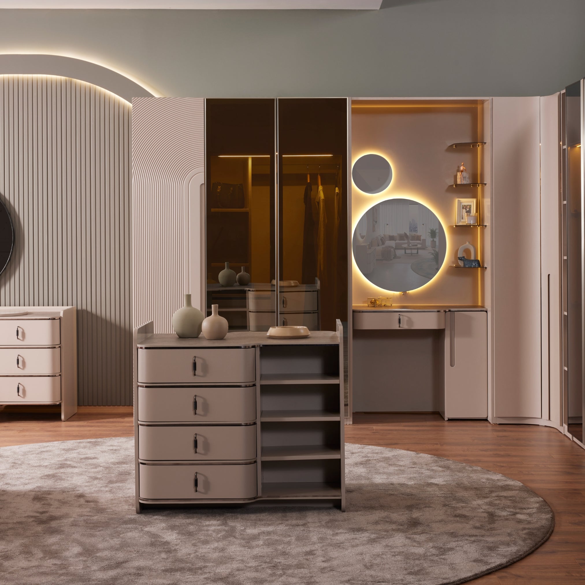 Двоен скрин Paris (остров)