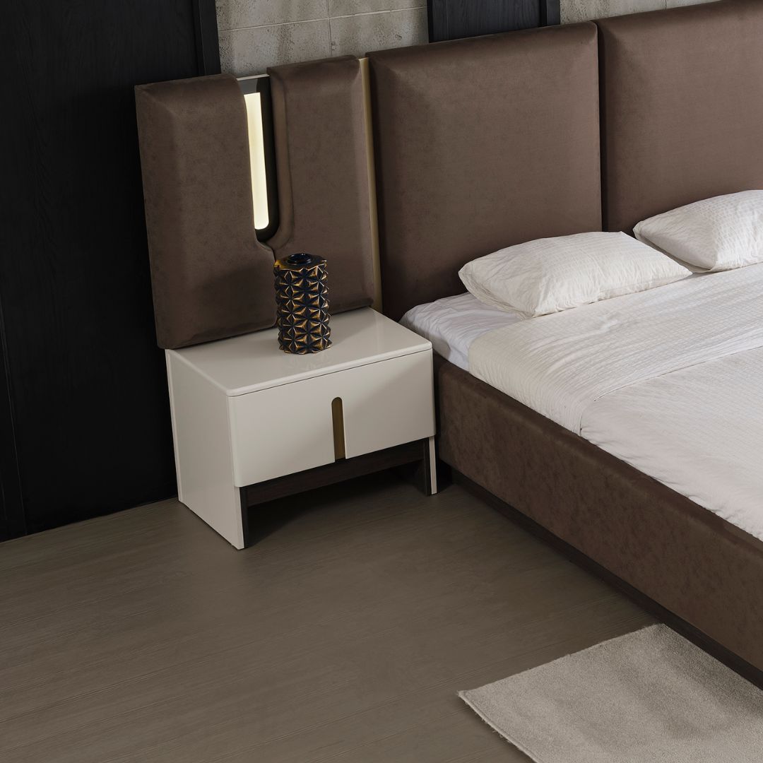 Нощно шкафче с борд Pedro (2 бр.)