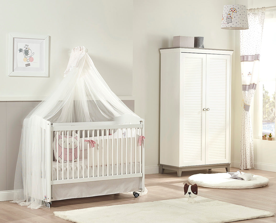 Бебешки балдахин Sofy Paris - розов - Almila-Sofia