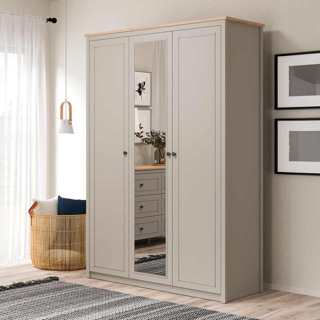 Трикрилен детски гардероб Sento - Modern Furniture