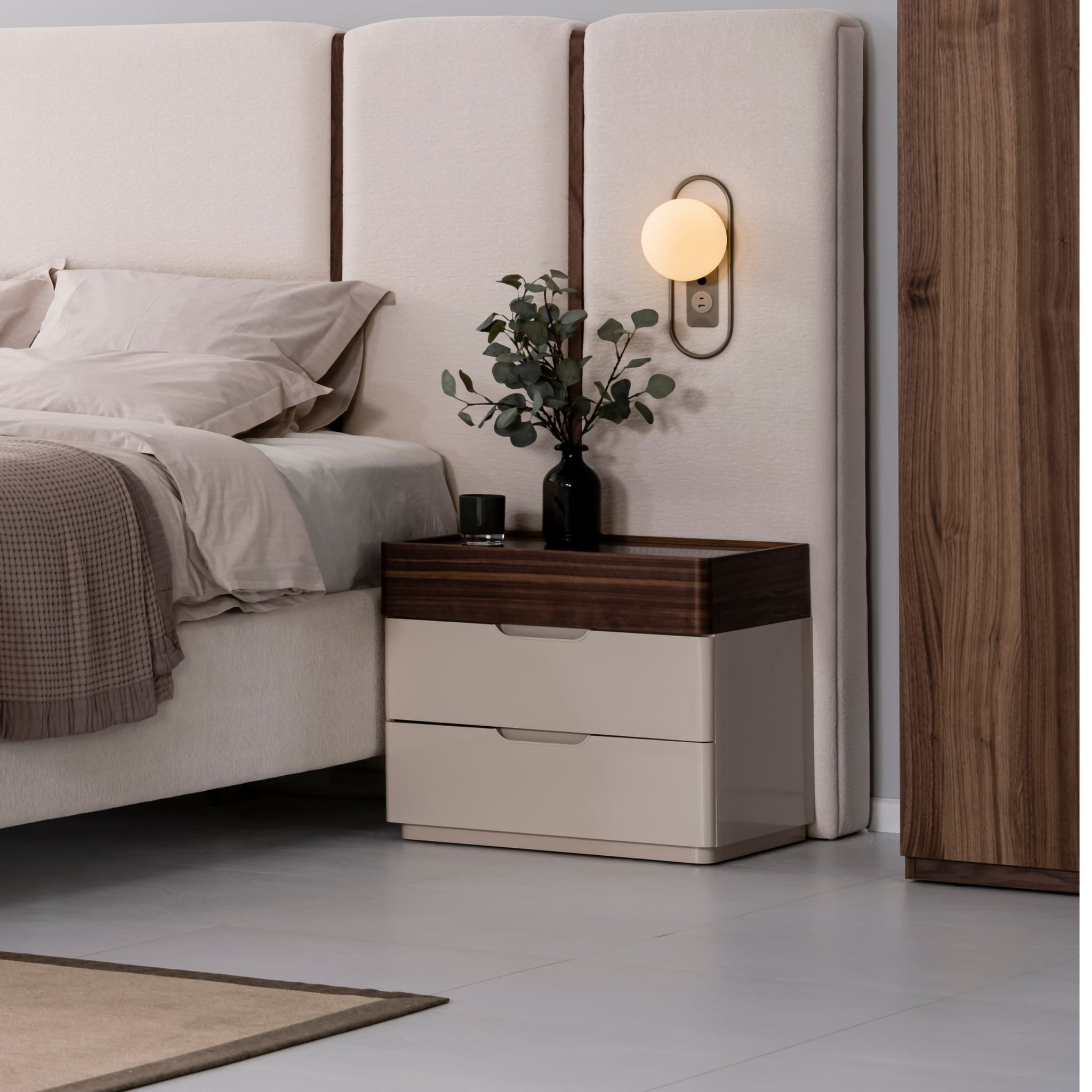 Нощнo шкафче Bagdat (2 бр.)