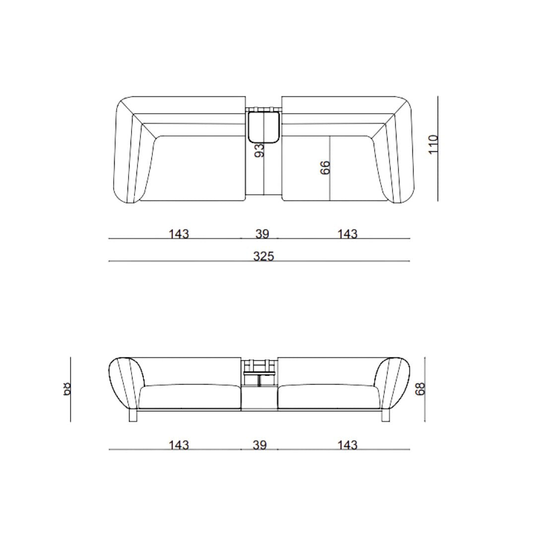 Прав диван Venedik