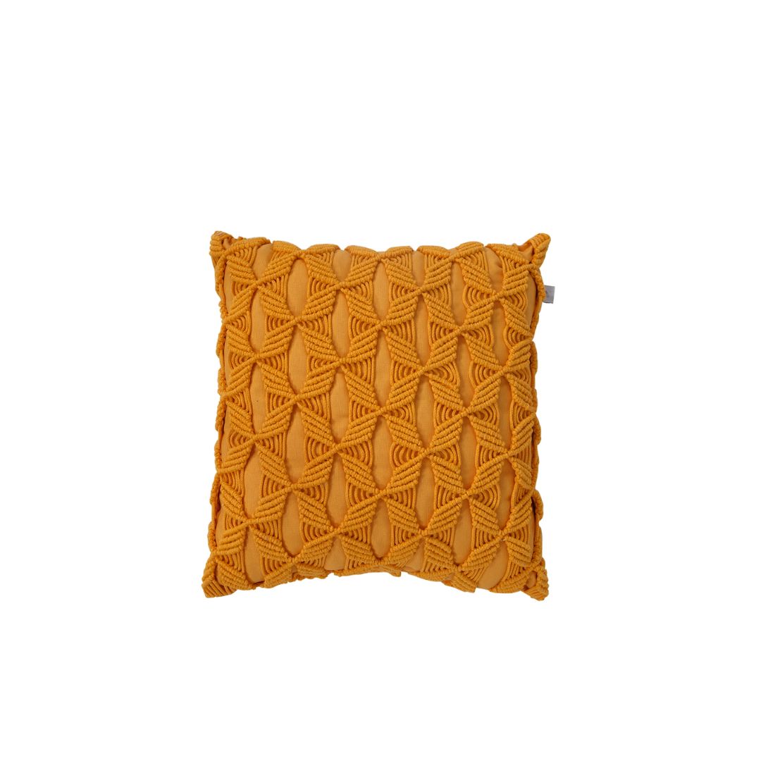 Декоративна възглавничка Lula 40×40 см с мек памучен калъф и вътрешен пълнеж.